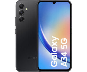 Samsung Galaxy A34 5G 128GB  - BLACK - Unlocked-Brand new
